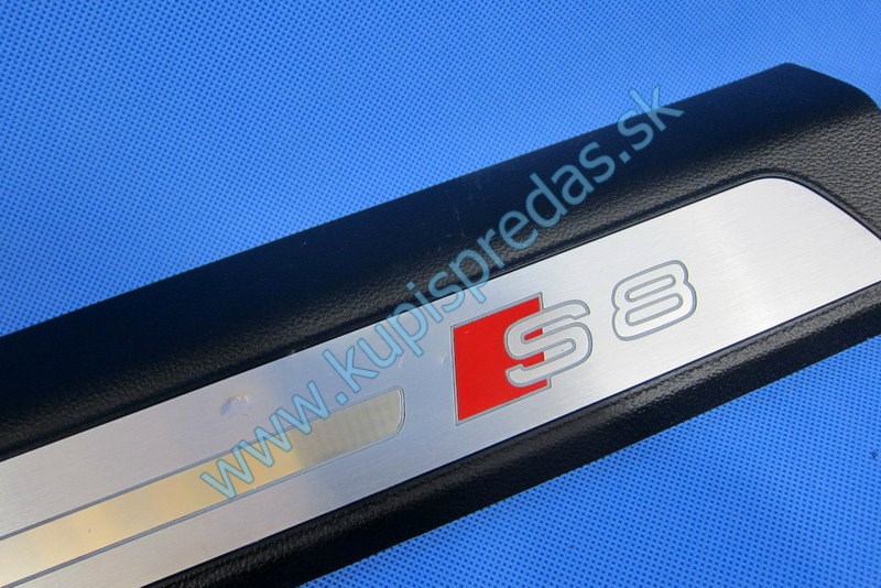 Ľavá predná prahová lišta podsvietená AUDI S8 4H0